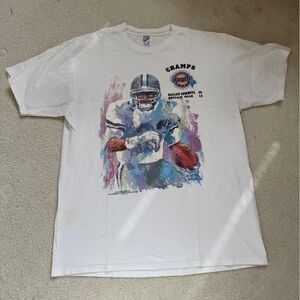 1993 Jerzees Dallas Cowboys Super Bowl XXVIII Champs Tee